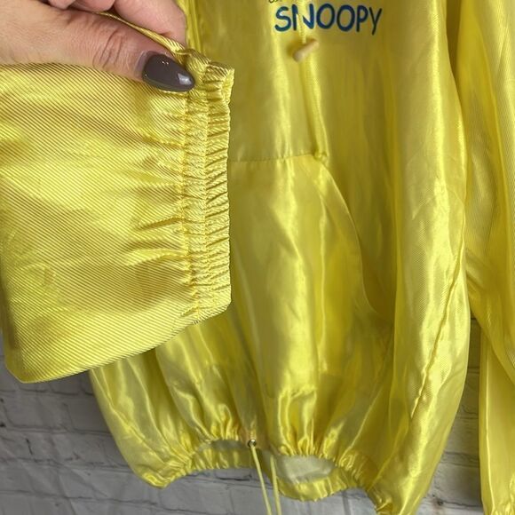 Peanuts Snoopy Yellow Track Jacket One Size - Picture 5 of 8